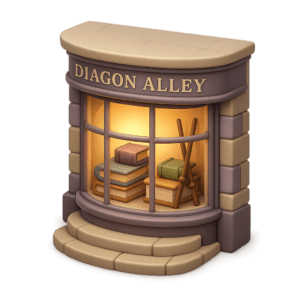 Diagon Alley in the Harry Potter HBO Series