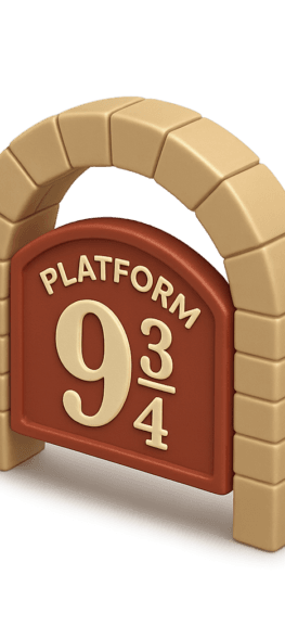 Platform 9 3/4 in the Harry Potter HBO Series