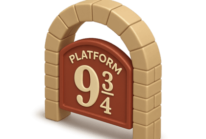 Platform 9 3/4 in the Harry Potter HBO Series