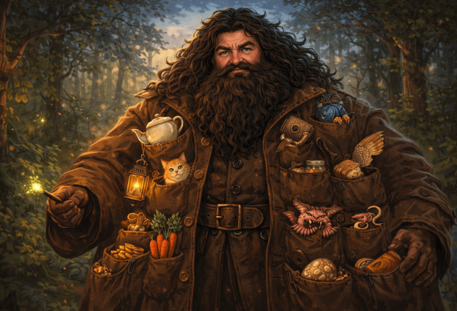 Rubeus Hagrid in the HBO Series