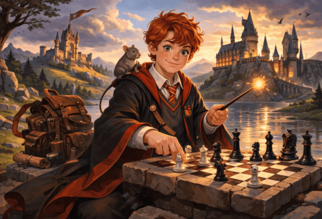 Ron Weasley in the HBO Series